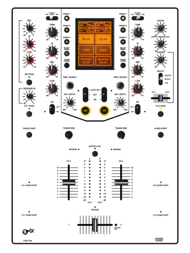 Pioneer DJ DJM 909 Skin White
